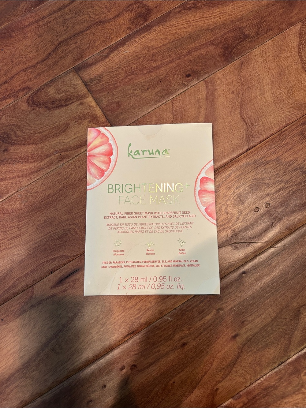 NEW Karuna Brightening+ Face Mask - illuminate Revive Glow